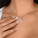 Collar con colgante de diamante | Brillante