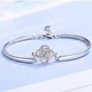 Pulsera Trébol de Cuatro Hojas - Amuleto de Suerte
