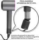 Secador Profesional con Tecnología iónica y 5 Cabezales Intercambiables