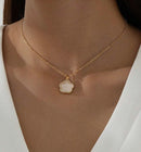 Collar Fortuna de Oro – Trébol de Cinco Hojas