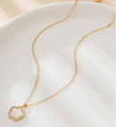 Collar Fortuna de Oro – Trébol de Cinco Hojas