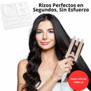 Rizador de Pelo de Cerámica | Rizos Definidos, Calentamiento Rápido