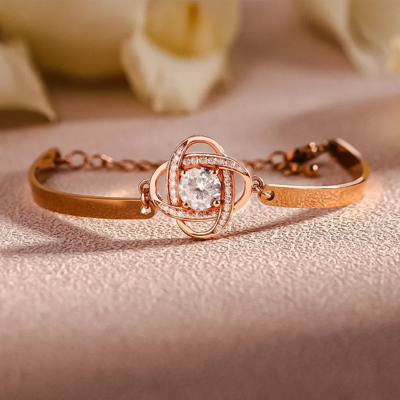 Pulsera Trébol de Cuatro Hojas - Amuleto de Suerte
