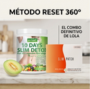 Método RESET 360º: Pack Slim Patch + Enzyme Milkshake (Dúo Detox)